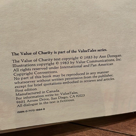 The Value of Charity book - Picture 3 of 5